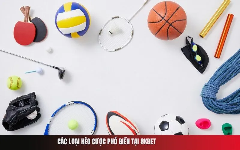 Các loại kèo cược phổ biến tại 8Kbet
